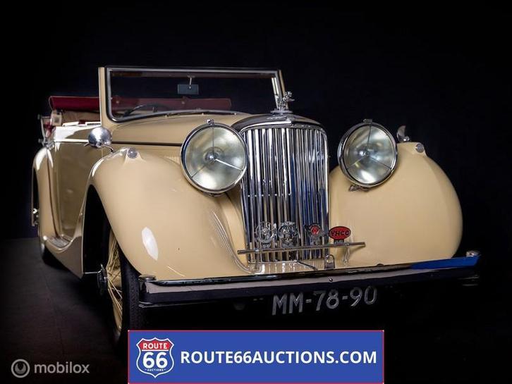 Jaguar MK IV | 1948 | Route 66 Auctions, Auto's, Oldtimers, Bedrijf, Te koop, Jaguar, Benzine, Overige carrosserie, Handgeschakeld