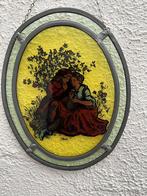 glasraam met lood, Antiek en Kunst, Antiek | Glaswerk en Kristal, Ophalen