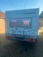 Caravan dethleffs met vaste wc, Schokbreker, Omvormbare zithoek, Treinzit, 750 - 1000 kg