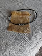 Prachtige zilveren ketting zircoontjes, Ophalen of Verzenden, Zwart