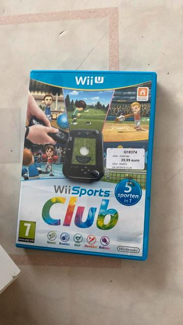 Wii Sports Club, Wii U beschikbaar voor biedingen
