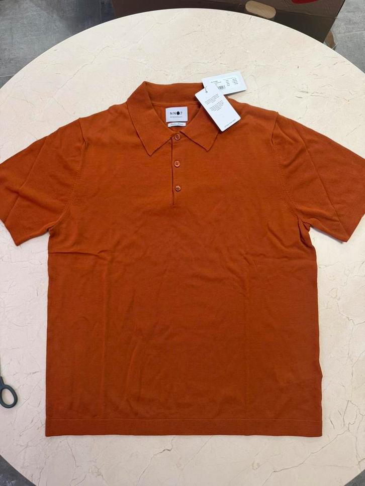NN07 XL steenrood poloshirt, Kleding | Heren, T-shirts, Nieuw, Maat 56/58 (XL), Rood, Verzenden