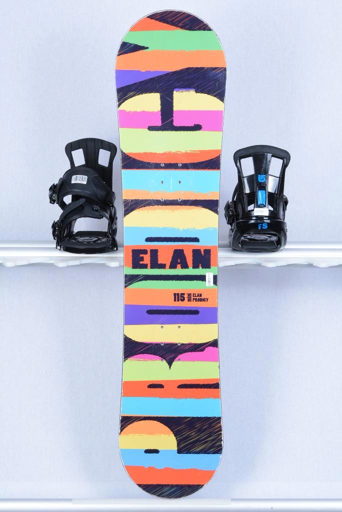 142 kinder snowboard ELAN PRODIGY MINI, ROCKER, Sport en Fitness, Snowboarden, Gebruikt, Board, Ophalen of Verzenden