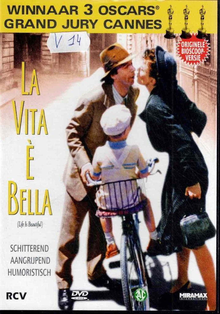 dvd   /   La Vita E Bella, Cd's en Dvd's, Dvd's | Overige Dvd's, Zo goed als nieuw, Alle leeftijden, Ophalen of Verzenden