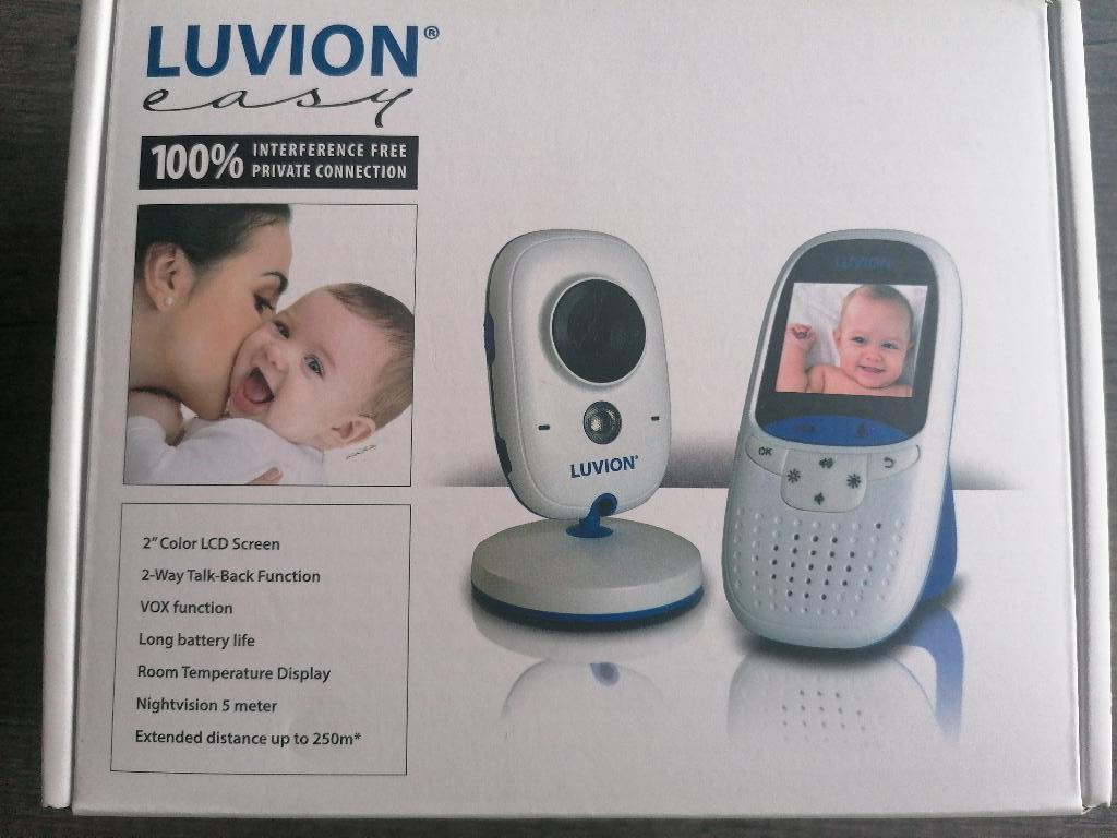 Luvion easy babyfoon wit, Ophalen, Nieuw, 100 tot 250 meter, Camera