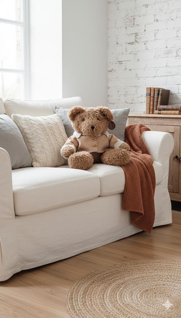Landelijke Knuffelbeer Robin Bears, Kinderen en Baby's, Speelgoed | Knuffels en Pluche, Zo goed als nieuw, Beer, Ophalen of Verzenden