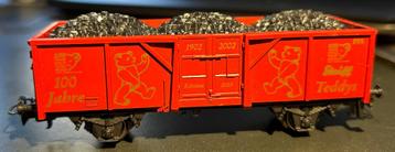 3150a. Wagen beladen met cokes „100 J. Steiff” H0 Märklin. beschikbaar voor biedingen