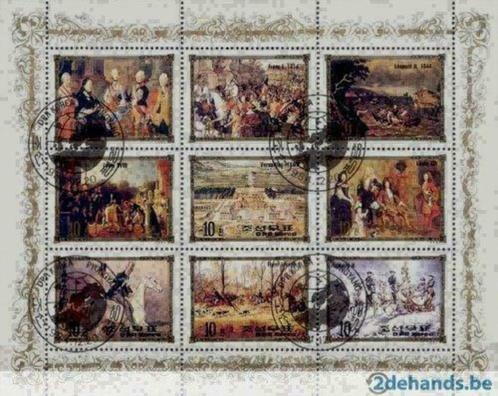 Noord-Korea 1981 - Stampworld 2703-2711 - Europese Leid (ST), Postzegels en Munten, Postzegels | Azië, Gestempeld, Verzenden