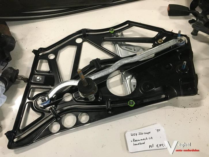 Mercedes w124 220 Coupe 1995 Raammechnisme Linksachter of Re, Auto-onderdelen, Ruiten en Toebehoren, Gebruikt, Ophalen of Verzenden