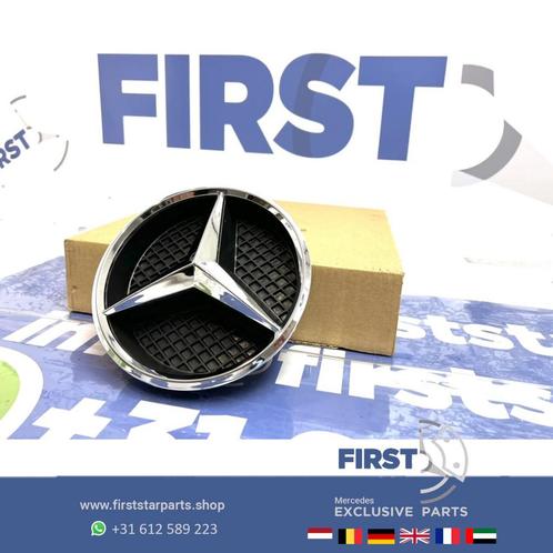Mercedes STER LOGO CHROOM (GRIL) A B C CLA CLS E G GLA GLC G, Auto-onderdelen, Carrosserie, Mercedes-Benz, Gebruikt, Ophalen of Verzenden