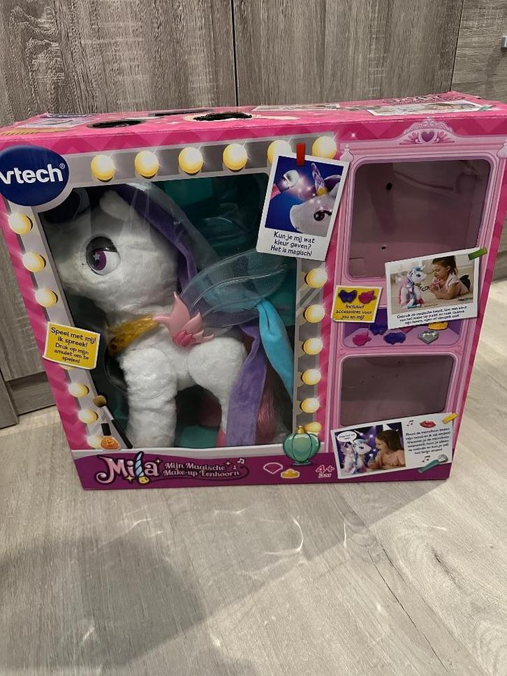 Vtech - MILA, Mijn magische make-up eenhoorn, Kinderen en Baby's, Speelgoed | Vtech, Zo goed als nieuw, Ophalen