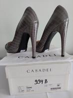 994B* Casadei - sexy escarpins de luxe gris full cuir (38), Vêtements | Femmes, Comme neuf, Escarpins, Casadei, Envoi