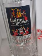 Chope en verre STELLA-ARTOIS LUISTER VAN LEUVEN 1988 ., Comme neuf, Stella Artois, Chope(s), Enlèvement ou Envoi