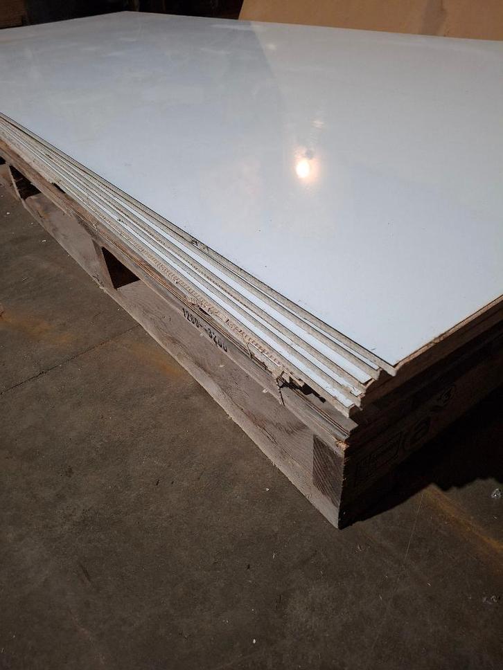 Gipsplaten met metaallaag wit, Doe-het-zelf en Bouw, Schildersmaterialen, Nieuw, Ophalen