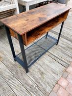 Tv-meubel/sidetable industrial look, Ophalen, Zo goed als nieuw, Metaal