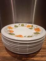 10 capucine boch borden, Huis en Inrichting, Ophalen of Verzenden, Zo goed als nieuw, Bord(en)