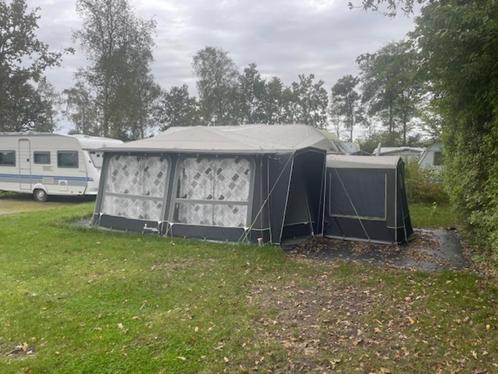 Voortent Isabella Penta Etna G19 incl uitbouw & deurmarkies, Caravans en Kamperen, Voortenten en Luifels, Gebruikt, Ophalen