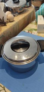 kookpot diam 16 cm inox gebruikt, Ophalen of Verzenden, Gebruikt, Inox, Kookpan of Snelkookpan