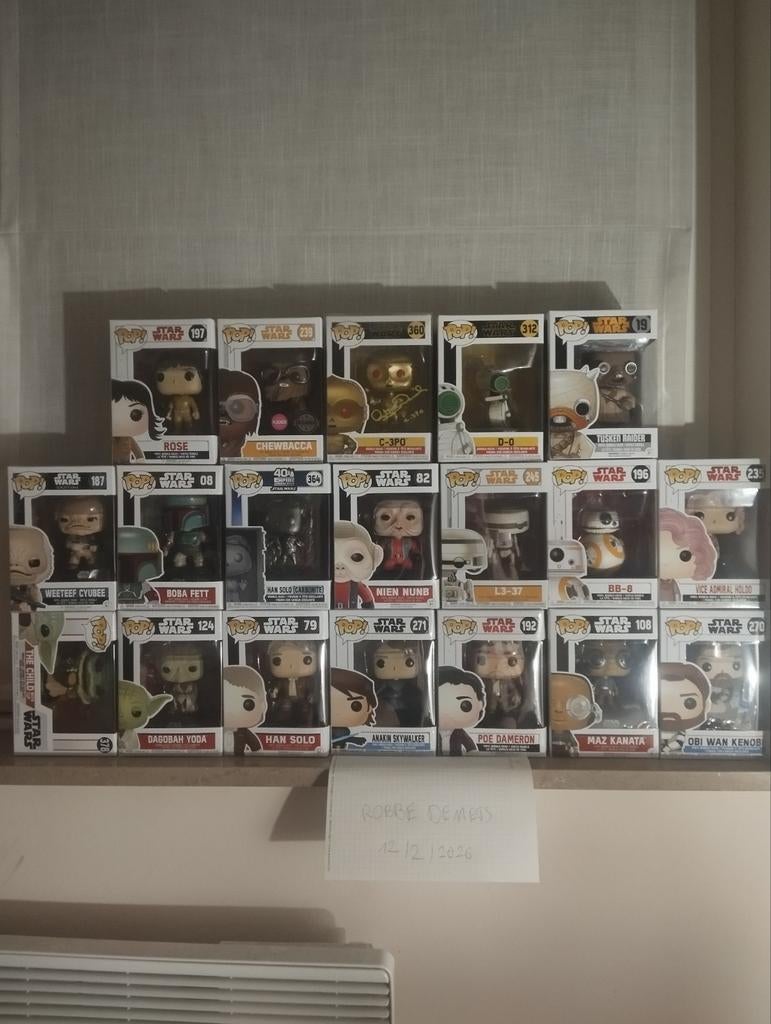 Verschillende funko pops te koop Star Wars Toy Story Marvel, Verzamelen, Complete verzamelingen en Collecties, Ophalen of Verzenden