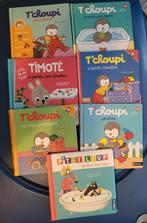 Lot 7 livres T'choupi - Petit Loup - Timoté, Enlèvement, Utilisé