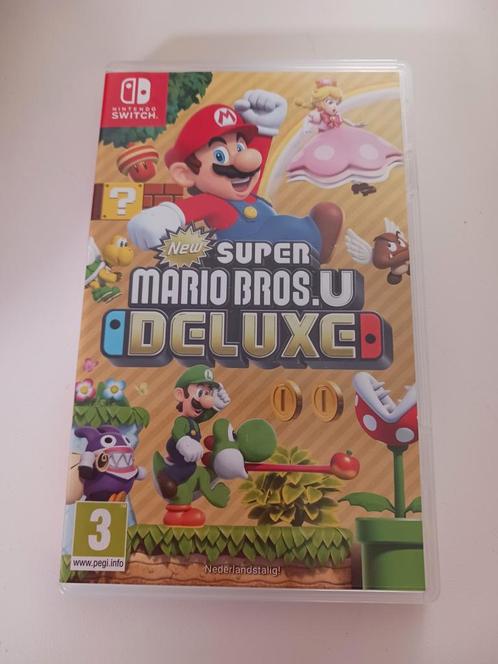 New Super Mario Bros. U Deluxe, Consoles de jeu & Jeux vidéo, Jeux | Nintendo Switch, Comme neuf, Plateforme, À partir de 3 ans