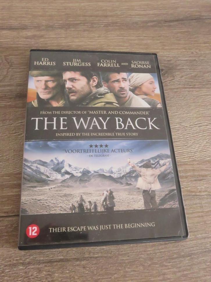DVD: The Way back -- Harris - Farrell - Sturgess, Cd's en Dvd's, Dvd's | Drama, Gebruikt, Drama, Vanaf 12 jaar, Ophalen of Verzenden