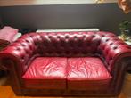 Chesterfield-banken, Huis en Inrichting, Zetels | Zetels, Ophalen, Gebruikt, Leer, Chesterfield