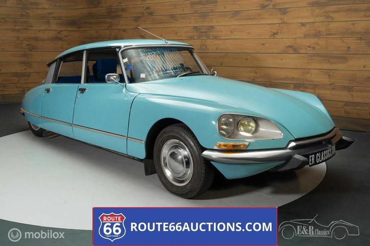 Citroën DS Super | 1972 | Route 66 Auctions, Auto's, Oldtimers, Bedrijf, Te koop, Citroën, Benzine, Overige carrosserie, Handgeschakeld