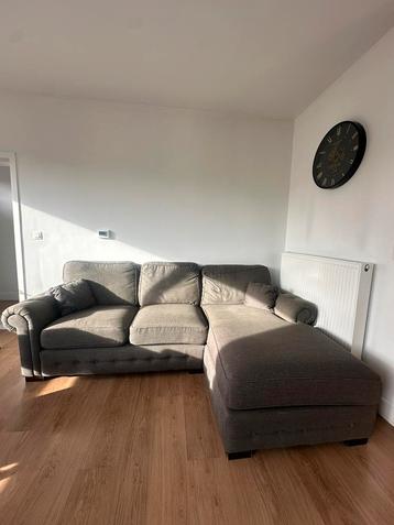 Landelijke salon/hoekbank, Ophalen, Gebruikt, Stof, Landelijk