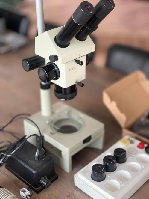 Professionele Stereo Microscoop, Audio, Tv en Foto, Optische apparatuur | Microscopen, Zo goed als nieuw, Stereomicroscoop, Minder dan 400x