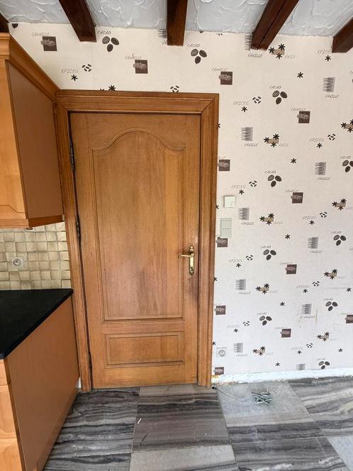 7 portes en chêne 73x201 et 83 x 201, Doe-het-zelf en Bouw, Raamkozijnen en Schuifdeuren, Zo goed als nieuw, Ophalen
