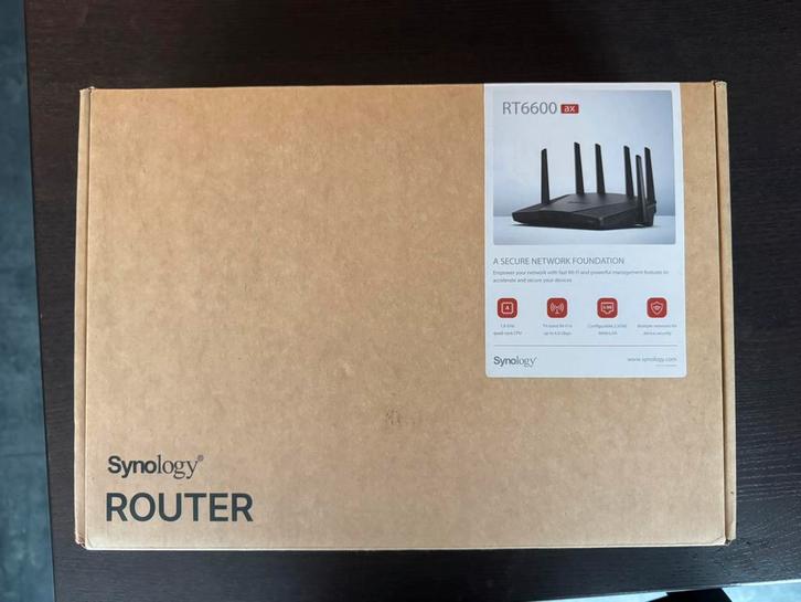 Synology RT6600ax Router, Computers en Software, Routers en Modems, Zo goed als nieuw, Router, Ophalen of Verzenden