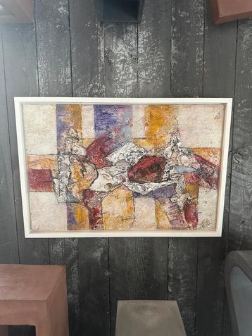 Origineel abstract schilderij  beschikbaar voor biedingen