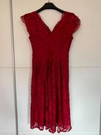 Kanten Feestelijk kleedje / jurk korte mouwen met onderjurkj, Kleding | Dames, Maat 38/40 (M), Ophalen of Verzenden, Zo goed als nieuw