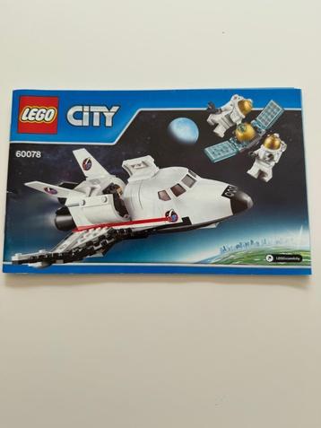 LEGO City - 60078 - Space Shuttle Hulpvaartuig beschikbaar voor biedingen