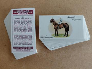 Derby and Grand National Winners compl. set 50 chromos REPRO beschikbaar voor biedingen