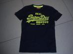 Superdry t-shirt, jongens/heren. mt S, Kleding | Heren, T-shirts, Blauw, SuperDry, Ophalen of Verzenden, Gedragen