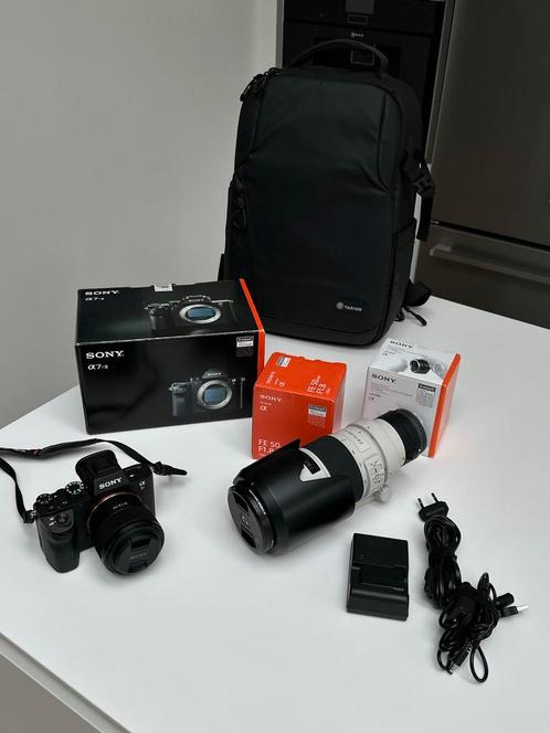 Sony A7RII + télé objectif 70-200 f2.8 + objectif 50mm, TV, Hi-fi & Vidéo, Appareils photo numériques, Comme neuf, Sony