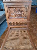 6 houten stoelen, Antiek en Kunst, Ophalen