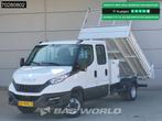 Iveco Daily 35C16 Kipper Dubbel Cabine met Kist Dubbellucht, Auto's, Stof, Gebruikt, Euro 6, 4 cilinders