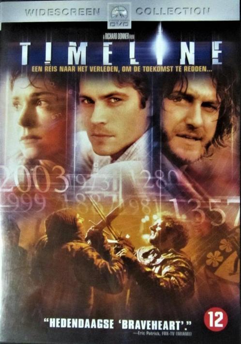 DVD ACTIE- TIMELINE, Cd's en Dvd's, Dvd's | Actie, Zo goed als nieuw, Actiethriller, Alle leeftijden, Ophalen of Verzenden