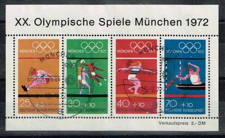 Postzeegels uit Duitsland - K 4512 - Olympische Spelen, Postzegels en Munten, Postzegels | Europa | Duitsland, Gestempeld, Overige periodes