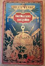 Jules verne Vingt mille lieues sous les mers 1898, Ophalen of Verzenden, Gelezen, Jules Verne