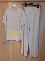 Lichtbeige set, Kleding | Dames, Sportkleding, Ophalen of Verzenden, Zo goed als nieuw, Maat 36 (S)