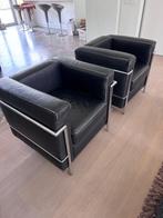 Replica LC2 Le Corbusier 2 stuks, Huis en Inrichting, Fauteuils, Ophalen, Modern design, Gebruikt, Minder dan 75 cm