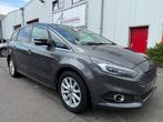 Ford S-Max 2.0TDCi Automaat/Leder/Keyless/Zetelvw/Memory, Monovolume, 4 cilinders, Zwart, Bedrijf