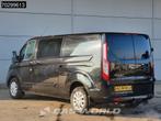 Ford Transit Custom 130PK Dubbel Cabine Automaat 2x Schuifde, Auto's, Automaat, Stof, Euro 6, 4 cilinders