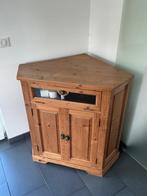 Meuble de coin en pin massif, Moins de 100 cm, Enlèvement, Utilisé, 75 cm ou plus