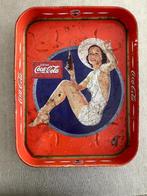 Vintage Coca Cola dienblad, Verzamelen, Ophalen, Gebruikt, Gebruiksvoorwerp