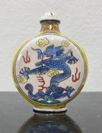 Tabatière Dragon en émail/cloisonné, Collections, Collections Autre, Comme neuf, Enlèvement ou Envoi